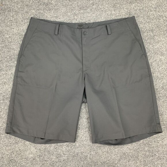 Nike Golf Short Mens 40 Grey Mid Rise Standard Dri Fit Lightweight Moisture Wick - Picture 2 of 12